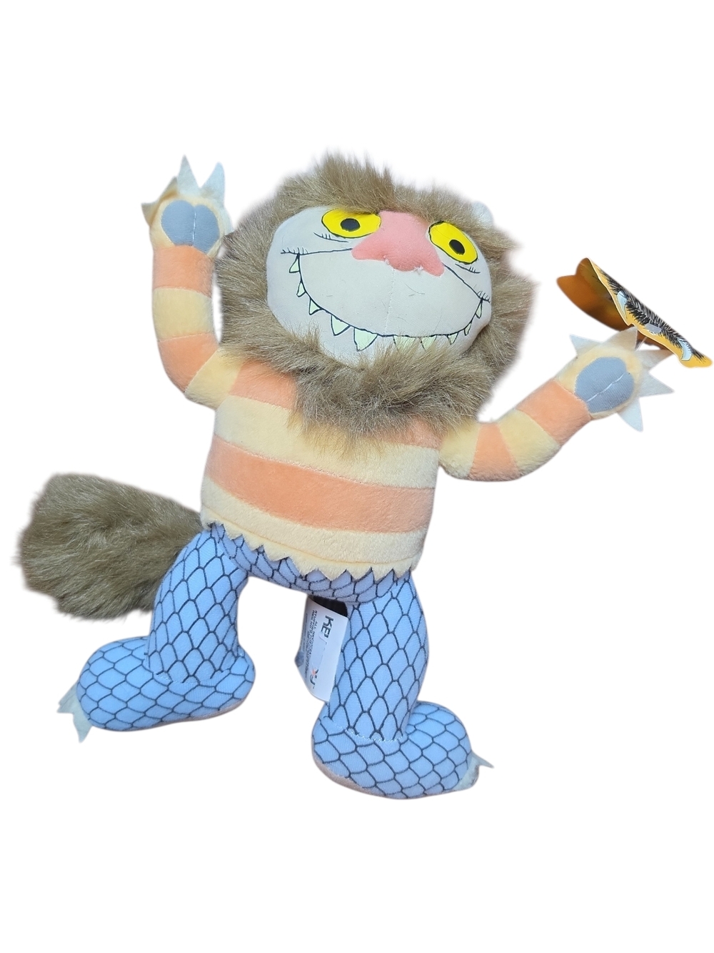 KELLYTOY | Vintage Where The Wild Things Are Moishe Plush Monster Unuversal